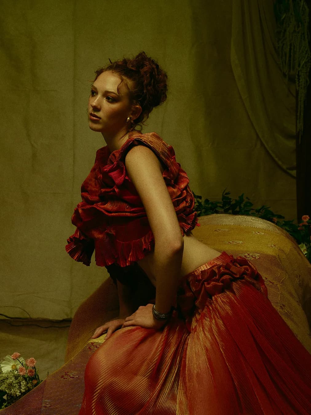 Aattam collection, editorial look 1