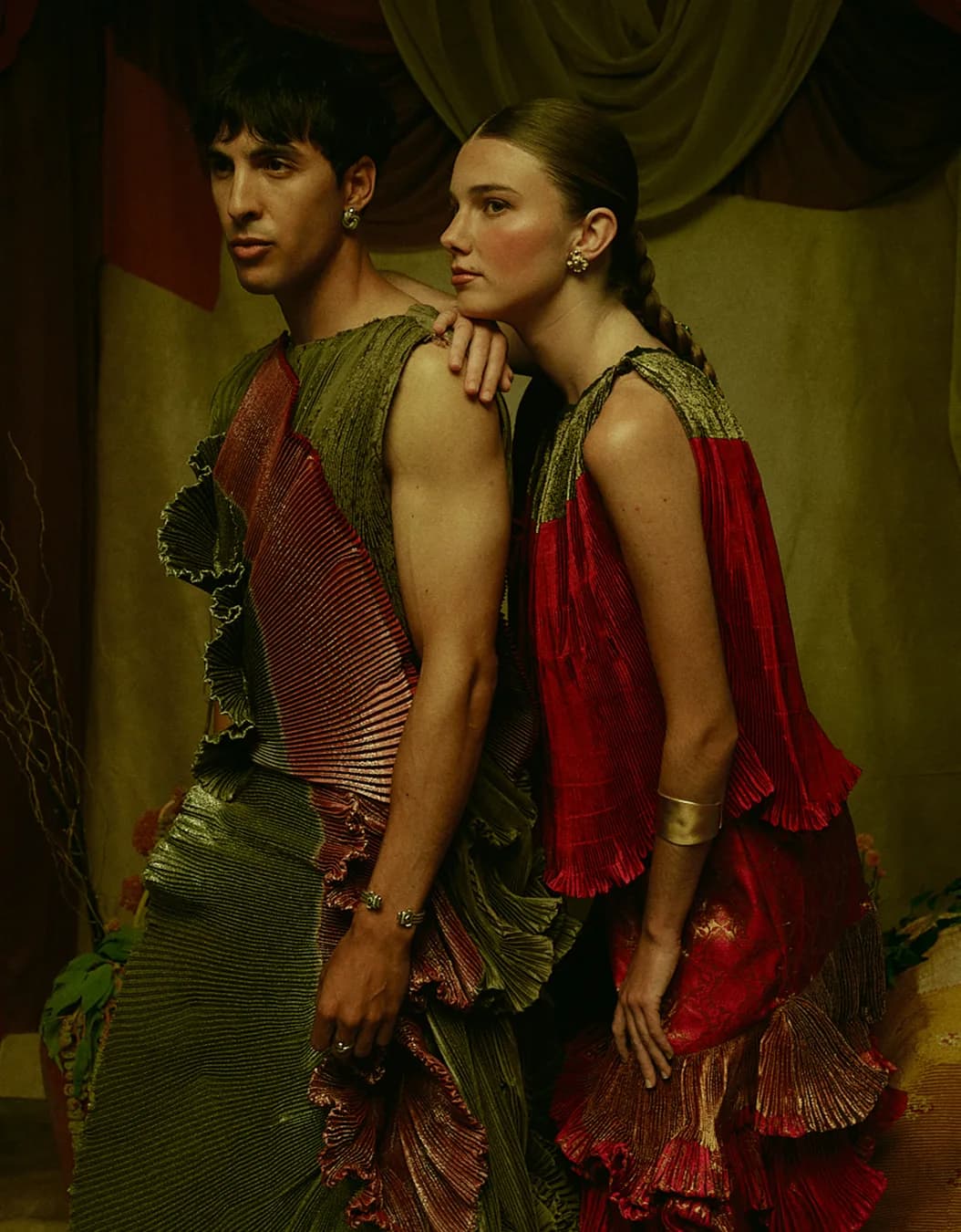 Aattam collection, editorial look 7