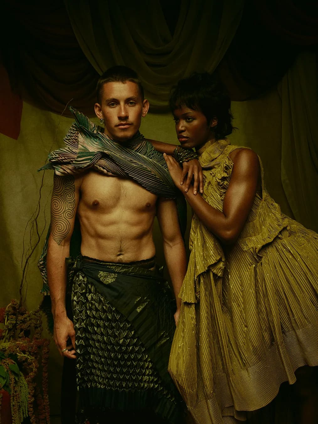 Aattam collection, editorial look 10