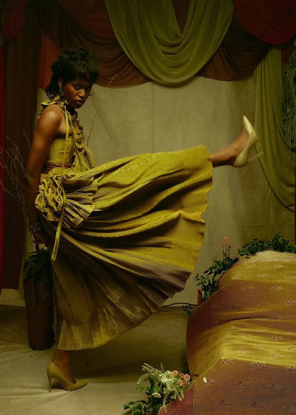 Aattam collection, editorial look 11
